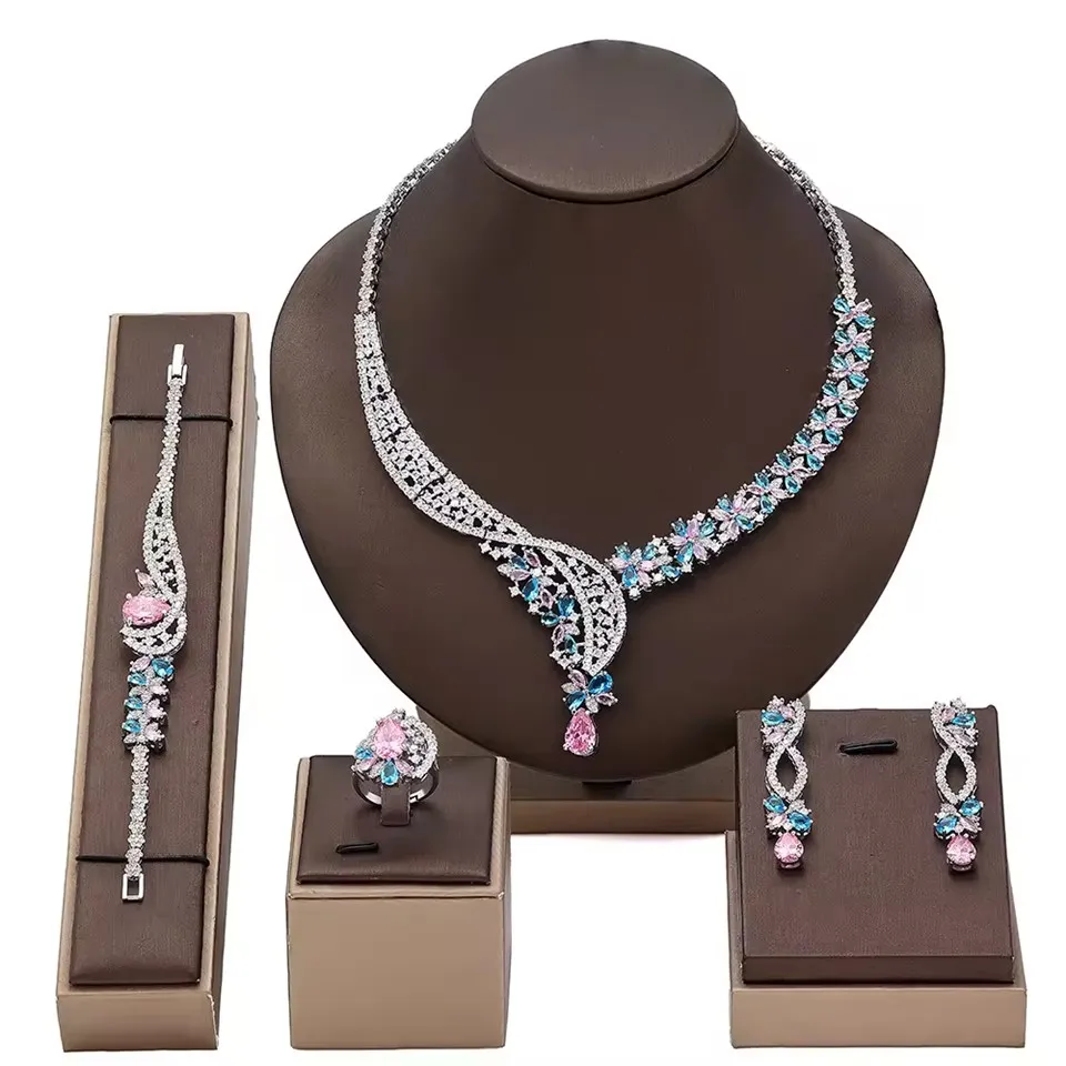 Нови комплекти булчински бижута за жени